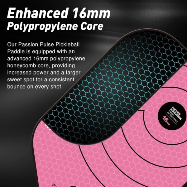 71PJTdfT8DL._AC_SL1500_.jpg Pickleball Paddles 2025,Raw Carbon Fiber Surface(CFS) 16mm T700 High Grit & Spin, Pro Pickle Ball Paddles Designed for Ultimate Spin & Consistency