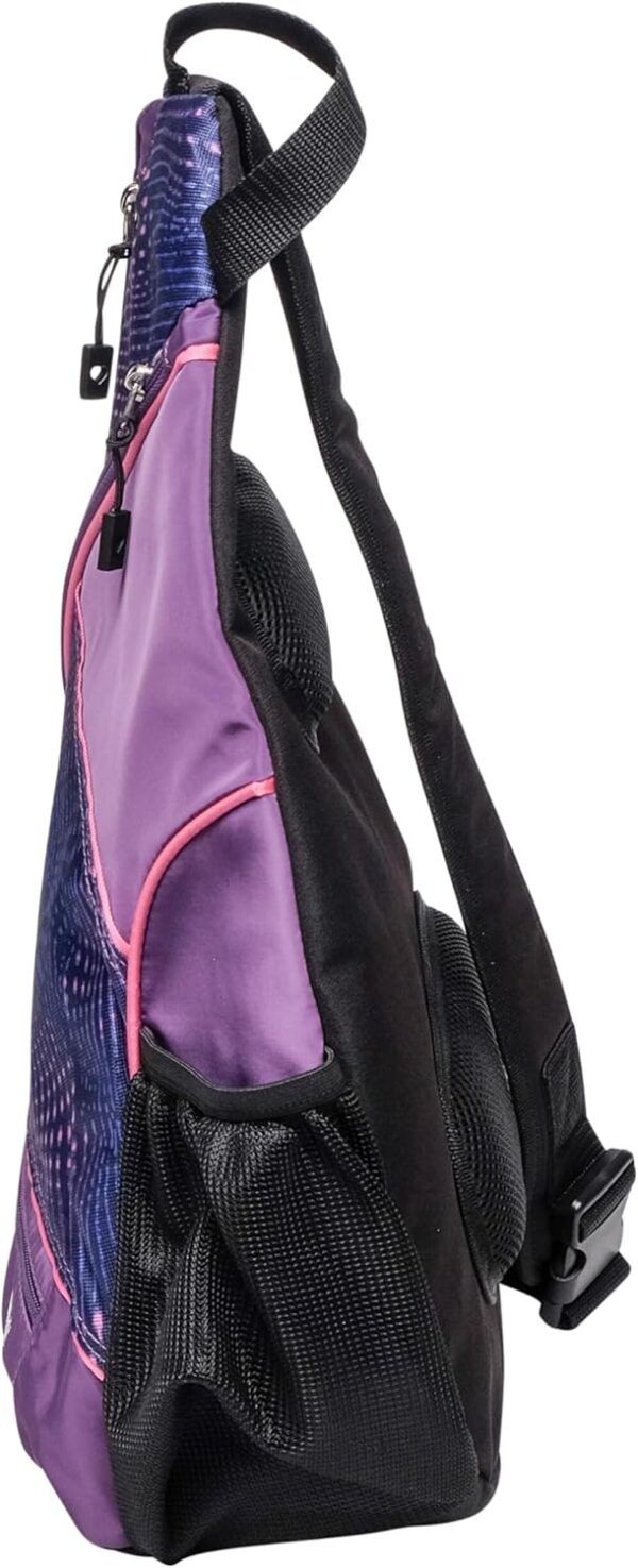 Glove It Sling Bag - 19 in x 13 in. Pickle Ball Bag w/Adjustable Strap, Clip-On Shoe Bag Included, Functional Pickleball Bag.