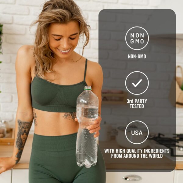 Smarter Nutrition Essential Amino Acids (EAA) Capsules - 1 Gram Per Serving of All 9 EAAs - Supports Muscle Mass & Exercise - Non-GMO, Vegan, Gluten Free - 180 Count[90-Day Supply]