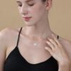 Volleyball/Softball/Soccer/Basketball/Football/Baseball/Pickleball Necklace for Women Girls, Mom Sports Pendant Necklaces Jewelry Game Day Team Gifts