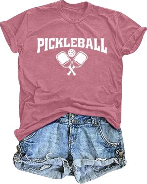 Pickleball Shirts for Women It's A Good Day to Play Pickleball Shirt Pickleball Lover Short Sleeve Tops