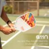 A11N Pickleball Paddles Set of 2 Fiberglass Surface Rackets with 4 Pickleball Balls and Pickleball Bag for Beginners - USAPA Approved