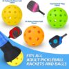 Pickleball Suction Cup Ball Retriever for Paddle - Easy Ball Pickup - Silicone Picker Upper Grabber - Essential Accessories for Pickleball Players