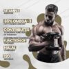Gold Omega 3 Sport Edition - Pack of 120 Capsules, Quality Omega 3, Immunity Booster Cold-Water Fish Oil Ensuring 65% Content for Optimal Performance Ideal for Athletes