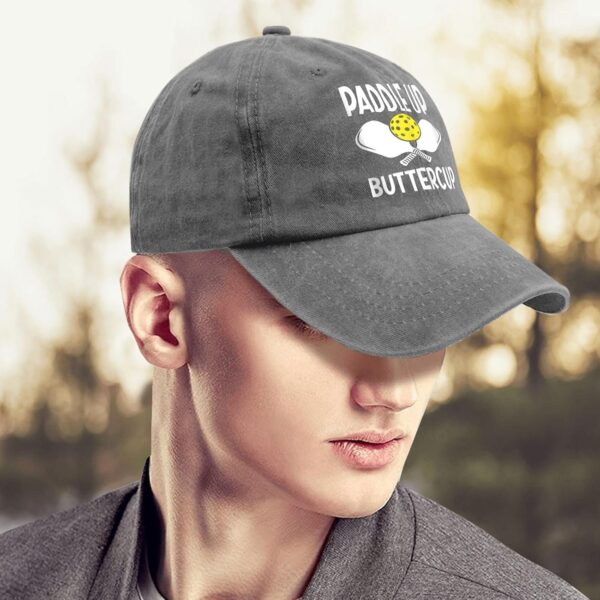 Paddled-up Butterrcup Hat for Women Fashion Pickleball Lover Hats Womens Cycling Caps Fashionable Unique Gifts for