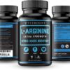 Extra Strength L Arginine Capsule 1500mg - Nitric Oxide Supplements for Stamina, Muscle, Vascularity & Energy - Powerful NO Booster with L-Arginine, L-Citrulline & Essential Amino Acids