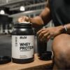 BARE PERFORMANCE NUTRITION, BPN Whey Protein + Casein Protein Powder Blend, Fudge Chocolate, 25g Protein per Serving Supports Lean Muscle Recovery, 27 Servings, Third Party Tested