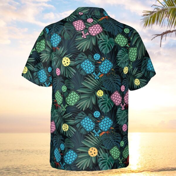 Pickleball Hawaiian Shirt, Pickleball Button Down Shirt Men, Funny Pickleball Shirts - Pickleball Shirt