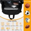 Goloni Soccer Backpack,Basketball Backpack with Ball Compartment & Shoe Compartment,Backpack for Basketball,Soccer