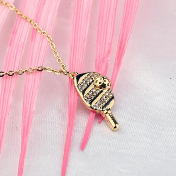 UJIMS Pickleball Lover Gifts for Women Pickleball Necklace Pickleball Player Gift Pickleball Sport Lovers Gift Pickleball Club Gift