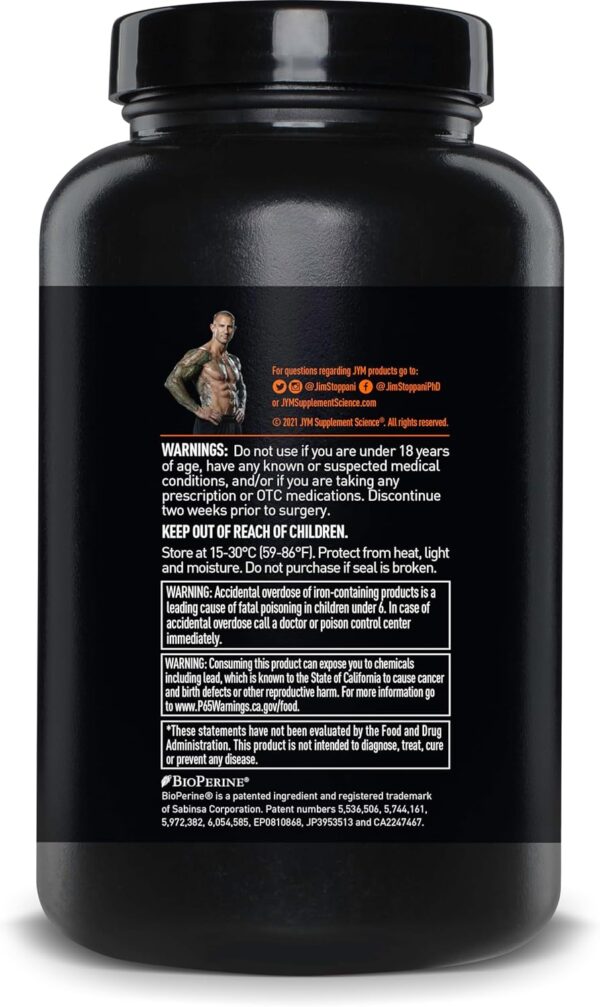 JYM Supplement Science Vita JYM Sports Multivitamin & Mineral Support, Vitamin A, C, B6, B12, E, K, Boron, Biotin, Potassium 60 Tablets