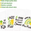 Vansolinne Pickleball Gift Christmas Pickle Ball Gift Kitchen Towels Set of 4 Dish Towels White Kitchen Hand Towels Kit Novelty Gifts for Sports Player Coach Teacher Dad Mom