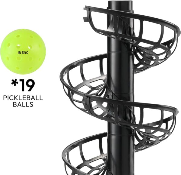 A11N SPORTS Pickleball Launcher Ball Holder, 4 Pack