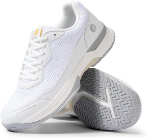 FitVille Wide Pickleball Shoes for Women Tennis Court Shoes Sneakers for Court Racquetball Athletic Shoes | Racquet Sport | Arch Support & Wide Toe Box