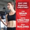 Creatine for Men & Women Creatine Monohydrate Gummies, Creatine Monohydrate per Serving with Taurine & Vitamin B12, Pre-Workout for Max Strength, Energy & Endurance - 2 Pack