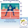 Pickleball Dink Pad - Training Wall Dink Pads for Practice