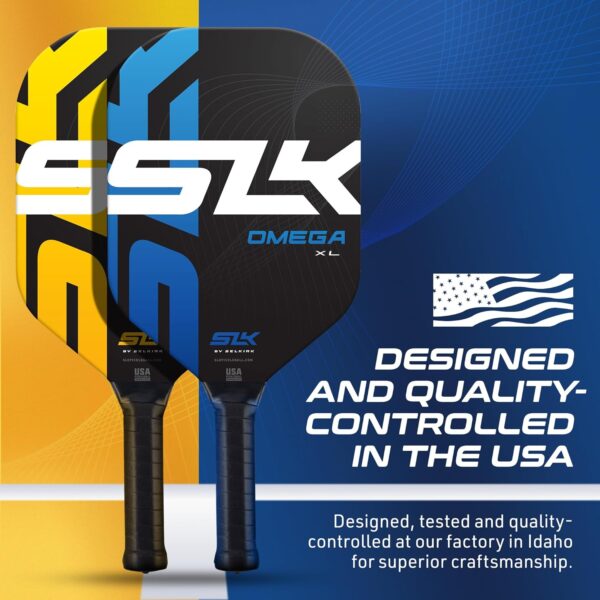 Selkirk Carbon Pickleball Paddle | Dual Carbon & Fiberglass Face with a Rev-Cor+ Polymer Core | Performance and Technology United with Comfort, Balance, and affordability.