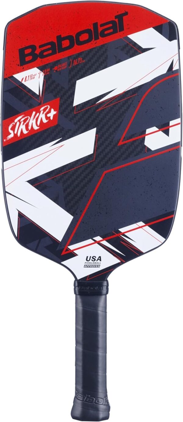 Babolat STRKR + Pickleball Paddle (Black/Red)