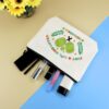 Pickleball Girls Gifts Pickleball Lover Gift Makeup Bag Pickle Ball Themed Cosmetic Bag Pickle Ball Player Gifts Birthday Graduation Gift for Women Girls Friends PB Team Zipper Travel Toiletry Pouch
