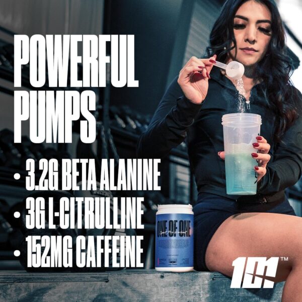 ONE OF ONE Sport Pre-Workout Powder, 30 Servings, Pineapple Punch Flavor, Nutritional Supplement, Exercise & Athletic Performance