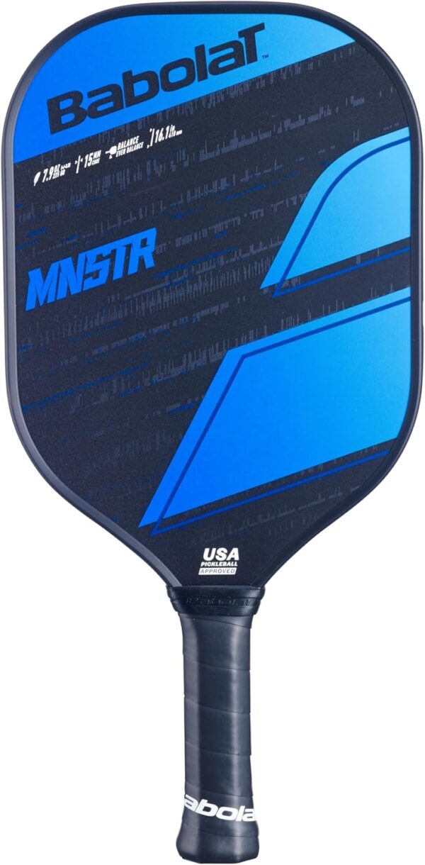 Babolat MNSTR Pickleball Paddle (Black/Blue)