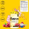 Mr.Fusion Pre Workout Supplement, Grape Lime, 40 Servings - Intense Focus & Pumps, Nitric Oxide Booster, No Crash - Powerful Energy Powder to Increase Strength & Gains