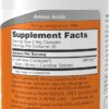 NOW Foods Supplements, L-Carnitine 250 mg, Purest Form, Amino Acid, Fitness Support*, 60 Veg Capsules