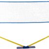 Triumph Sports Multi-Sport Versatile Combo Outdoor Game Net Set Includes Volleyball, Badminton, and Pickleball, Blue (35-7510-2)