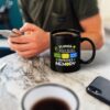 CABTNCA Pickleball Gifts: Mug for Men, Improves Memory - Funny Gift, Accessory Ornament, 11 Oz