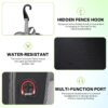 Tennis Bags for Women, Waterproof Tennis Sling Crossbody Backpack Holds 2 Rackets Tennis Racket Bag for Pickleball & Badminton