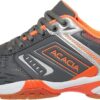 ACACIA HYPERSHOT Pickleball Shoes Grey/Orange, 8