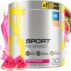Cellucor C4 Sport Pre Workout Powder Watermelon - Pre Workout Energy with Creatine + 135mg Caffeine and Beta-Alanine Performance Blend - NSF Certified for Sport 30 Servings