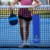 I Swear I Was Aiming for Your Feet Embroidered Pickleball Towel with Clip, Pickleball Player Gift, Birthday Retirement Gifts for Pickleball Lover Pickleball Fan, Pickleball Gifts for Men Women