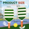 71X3266NvIL._AC_SL1500_.jpg Pickleball Paddles Set of 4,USAPA Approved Pickleball Paddle Cute Pickleball Set with 4 Pickleball Paddles, 4 Indoor & Outdoor Balls and 1 Carry Bag, Pickle Ball Set for Men Women Beginners