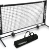 Mini Pickleball Net 5 ft - Pickleball Dink Net for Training for Indoor and Outdoor, Regulation Height 3 ft., Quick Set Up Design, Lightweight and Durable