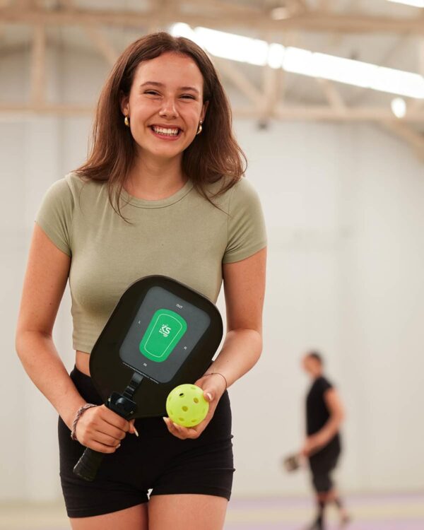 Custom Kit | Mounts to The Pickleball Paddle of Your Choice | Custom Kit | Training Aid with Real-Time Visual and Audible Feedback | Records Performance Statistics |