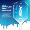 Selkirk Sport SLK Evo Pickleball Paddle | Evo Power | Evo Control | Evo Hybrid | Fiberglass Pickleball Racket | Carbon Fiber Pickleball Paddle with SpinFlex Surface