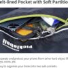Mangrove Pickleball Bag, Men's & Women's Pickleball Backpack, Adjustable Sling Bag w/Fence Hook/Large Capacity/Safety Pocket