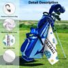 It's A Good Dady to Play Pickleball Printed Microfiber Pickleball Towel with Clip, Pickleball Gifts for Pickleball Fan Dad Mom, Mother's Day Birthday Gifts, Golf Accessories for Men Women