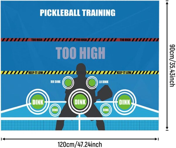 Pickleball Dink Pad Dink Master Exercise Rebounder Aids Pad for Pickleball Dink