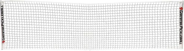 GAMMA Portable Pickleball Net, 22ft & 11ft Sets, 2mm Braided Indoor and Outdoor Pickleball Net for Practice, Friend and Family Games, Versatile Design, 22ft Regulation Size for Tournament Play