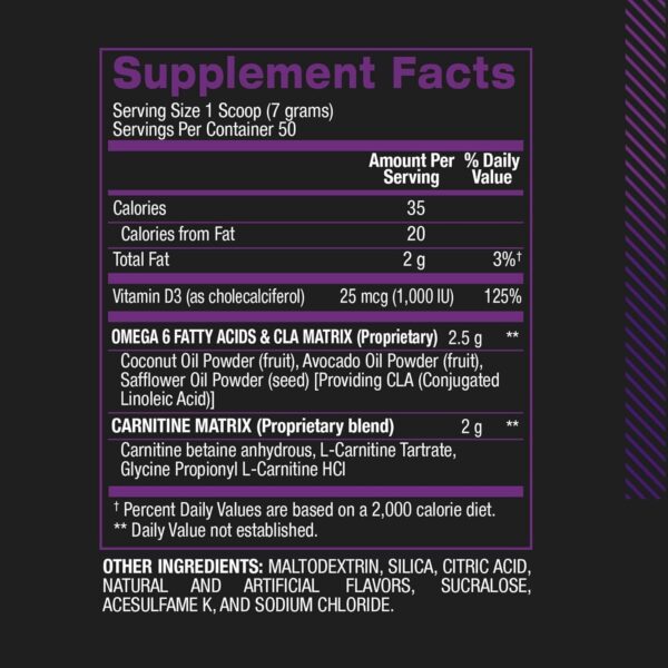 BPI Sports CLA + Carnitine – Conjugated Linoleic Acid – Performance, Lean Muscle – Caffeine Free – for Men & Women – Grape – 50 Servings – 12.34 Oz. (Packaging May Vary)