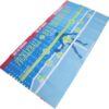 Luqeeg Pickleball Training Pad, Wall Mounted Pickleball Trainer, Portable Pickleball Practice Rebounder Training Aid, with Multiple Target Zones for Indoor and Outdoor Training Court