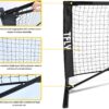 Pickleball Net, 22FT Portable Pickleball Net for Driveway, All-Weather Outdoor/Indoor Tournament-Grade Pickleball Net System with Carry Bag, Ideal for Competitive and Recreational Play