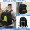 Pickleball Bag for Men and Women, Pickleball Backpack Fits 4 Paddles, Pickleball Equipment Bag with Shoe Compartment