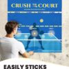 Pickleball Practice Rebounder, Beginner-Friendly Pickleball Training Pad Equipment to Quickly Improve Your Forehands, Dink Shots and Volleys