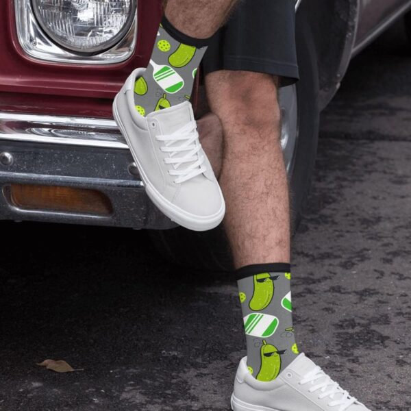 Men's Novelty Crew Socks Funny Holiday Soft Casual Dress Socks for Parties Weddings