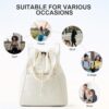 Drawstring Backpack Gym Bag for Women Small Workout Sports Bag for Men Cinch Gym Backpack Shoulder Tote Bag for Women