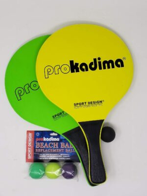 Paddle Raquet Ball Set-Solid Colors-Bundle Pack (4balls Included)