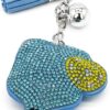 Pickleball Charm, Women Pickleball Keychain Accessories for Bag, Keys, Handbags